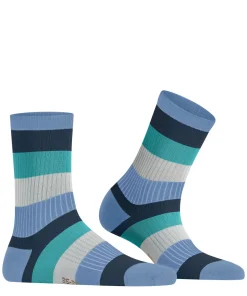 Blocky Stripe Damen Socken