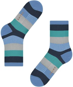 Blocky Stripe Damen Socken