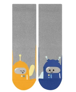 Bubble Robots Kinder Socken