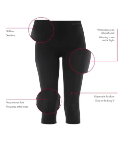 Damen 3/4 Tights Warm