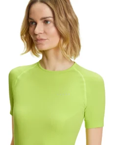 Damen Kurzarmshirt Warm