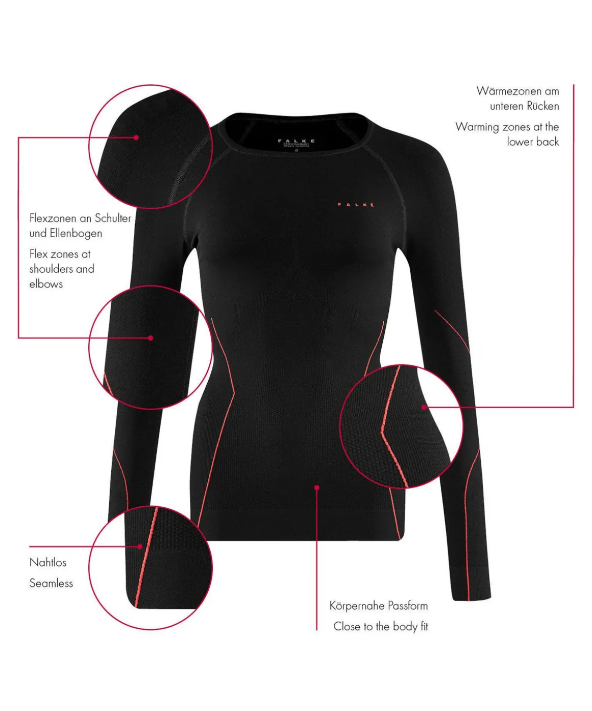 Damen Langarmshirt Maximum Warm