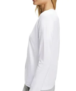 Damen Langarmshirt V-Ausschnitt