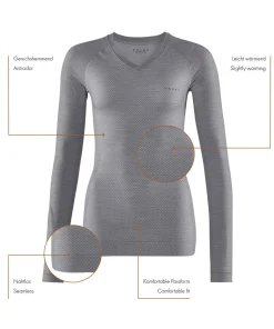 Damen Langarmshirt Wool-Tech Light