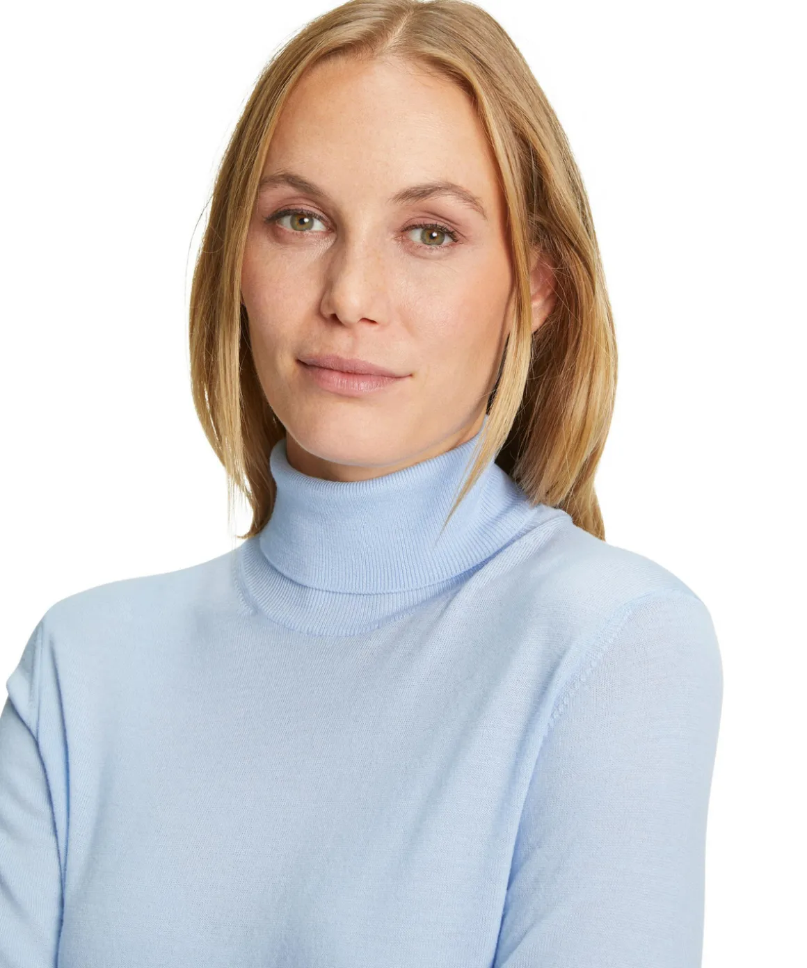 Damen Pullover Rollkragen