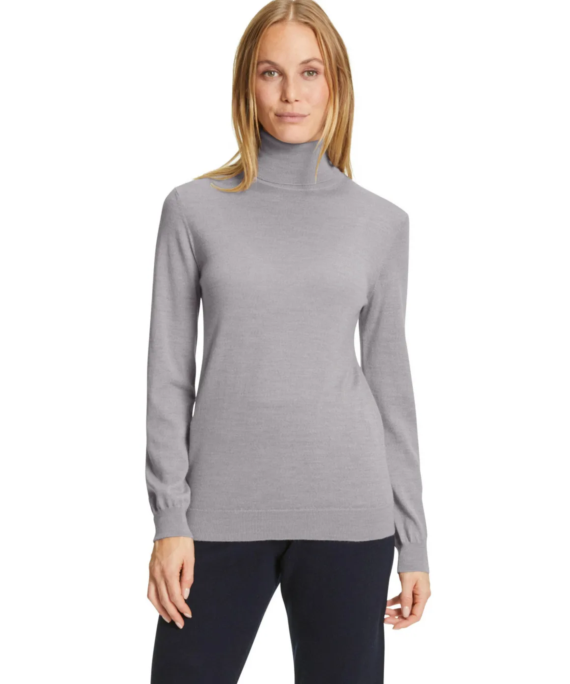 Damen Pullover Rollkragen