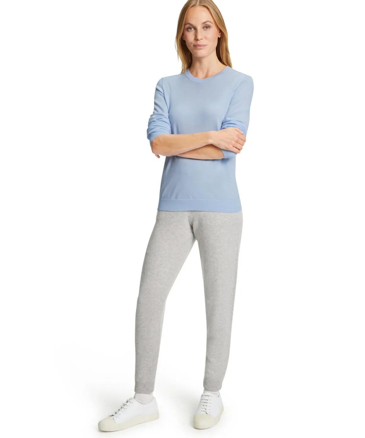 Damen Pullover Rundhals