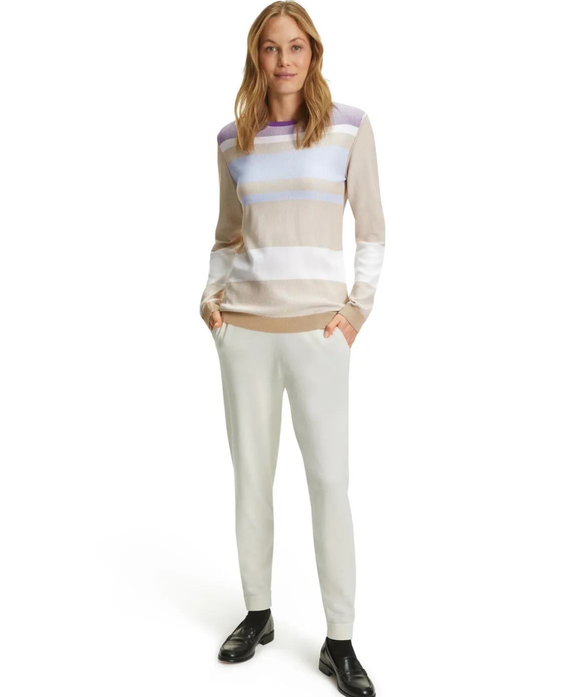 Damen Pullover Rundhals