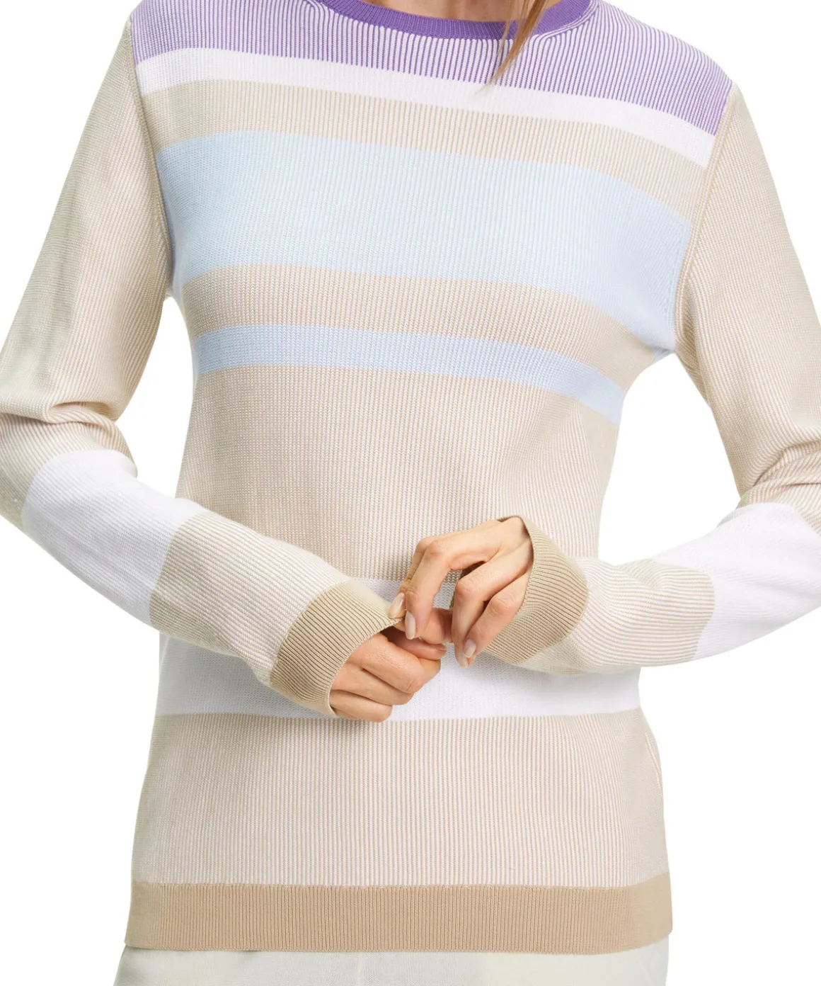 Damen Pullover Rundhals
