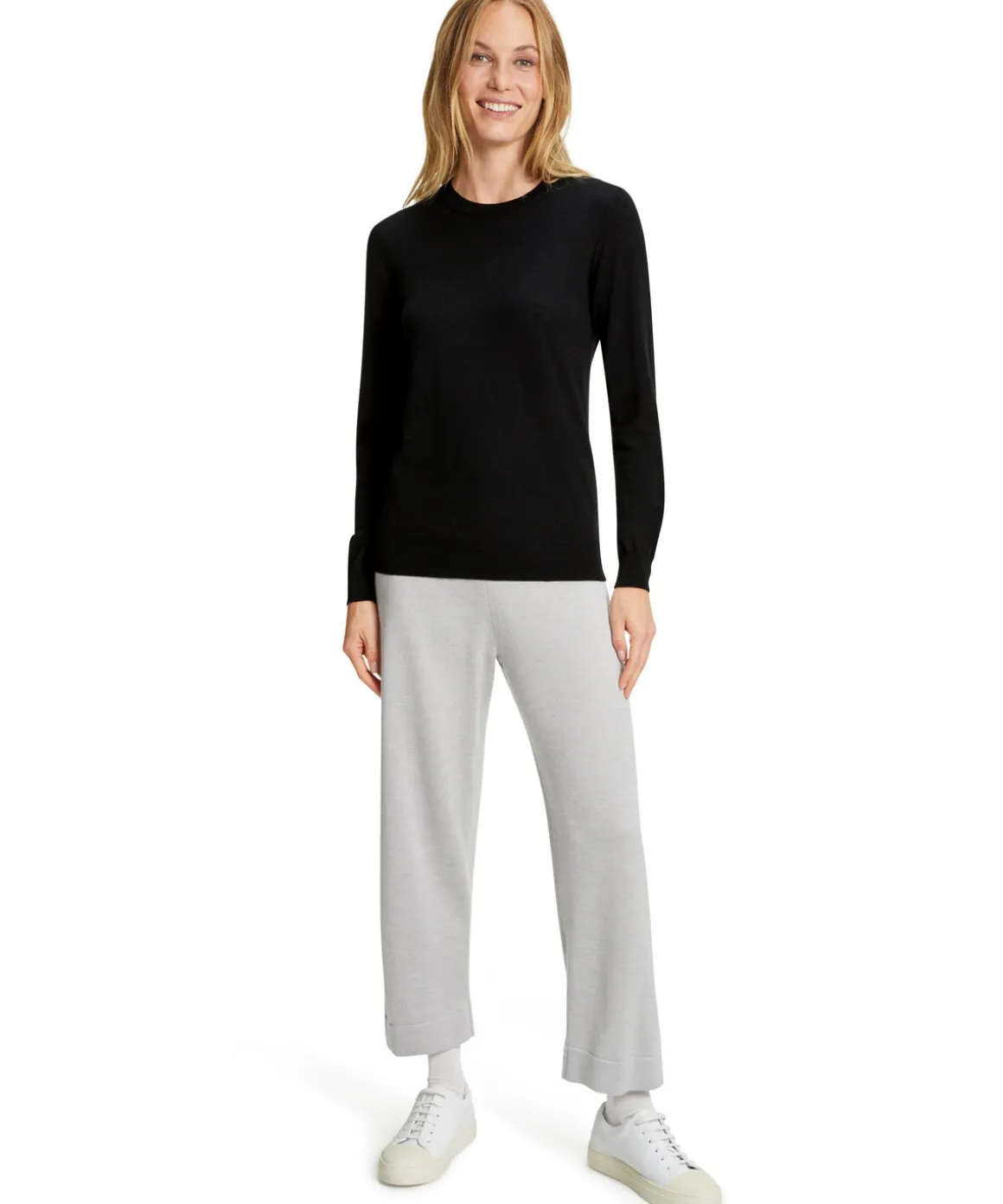 Damen Pullover Rundhals