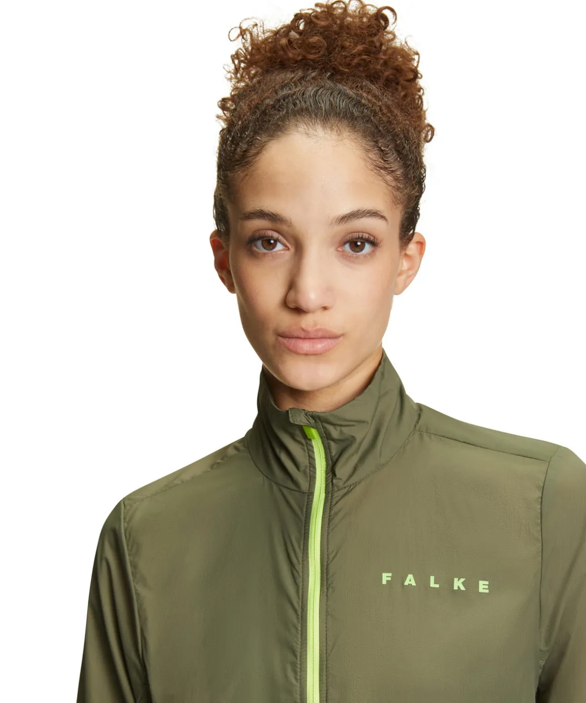 Damen Running Jacke Stehkragen,Kapuze