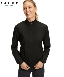 Damen Running Jacke Stehkragen