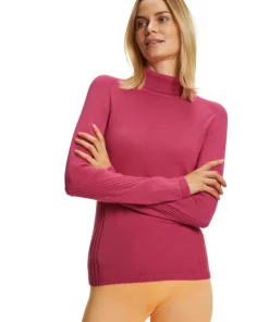 Damen Skiing Pullover Rollkragen