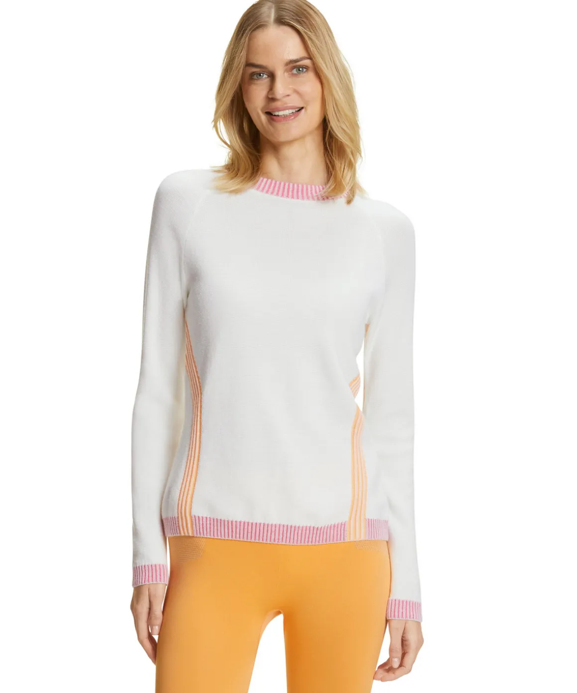 Damen Skiing Pullover Stehkragen