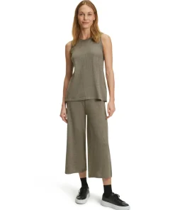 Damen Top Rundhals