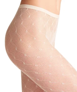 Diamond Net Damen Strumpfhose