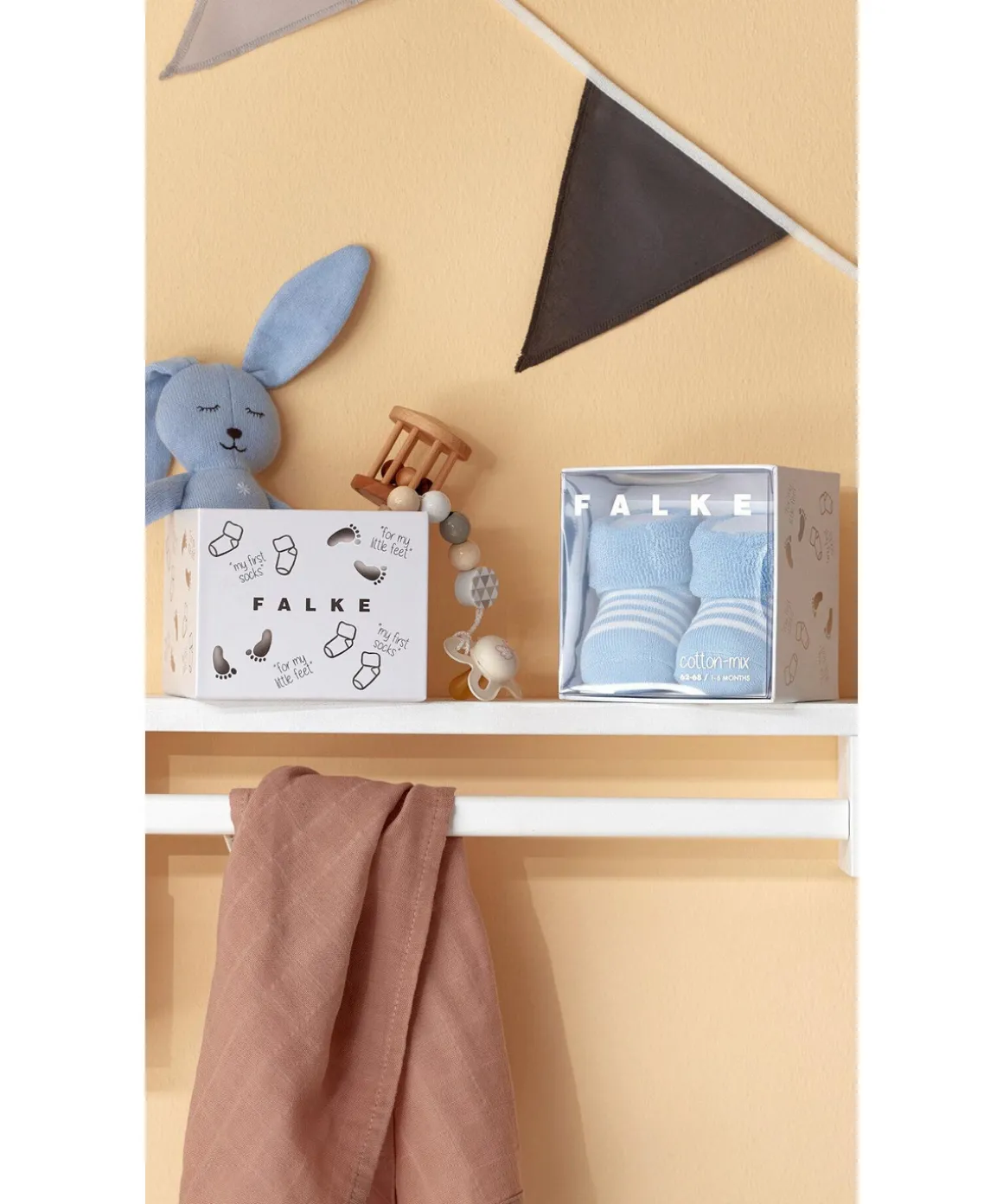 Erstlingsringel Babys Geschenkbox