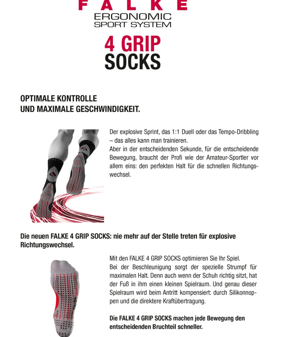 4Grip Stabilizing Unisex Socken