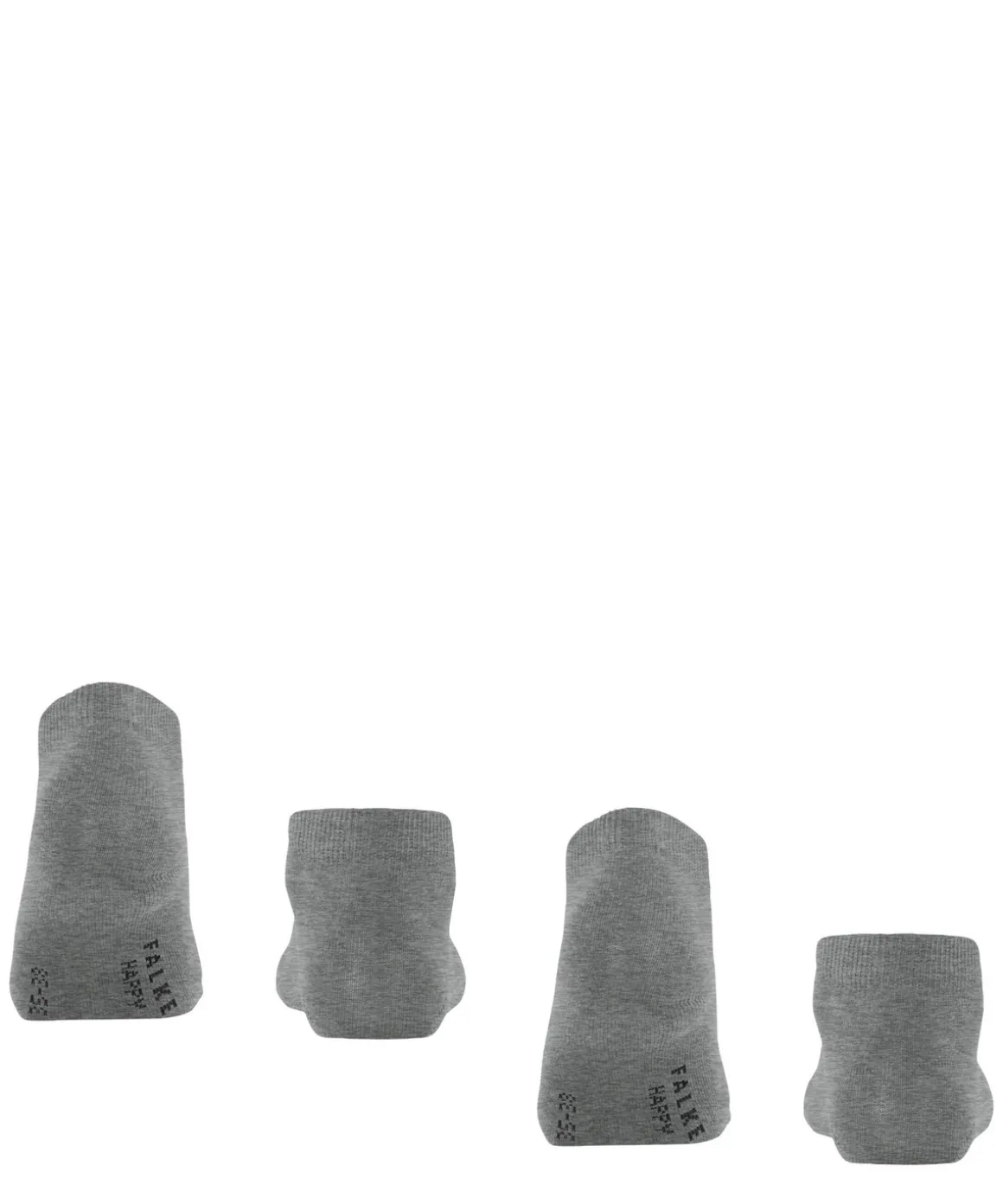 Happy 2-Pack Damen Sneakersocken
