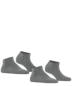 Happy 2-Pack Damen Sneakersocken