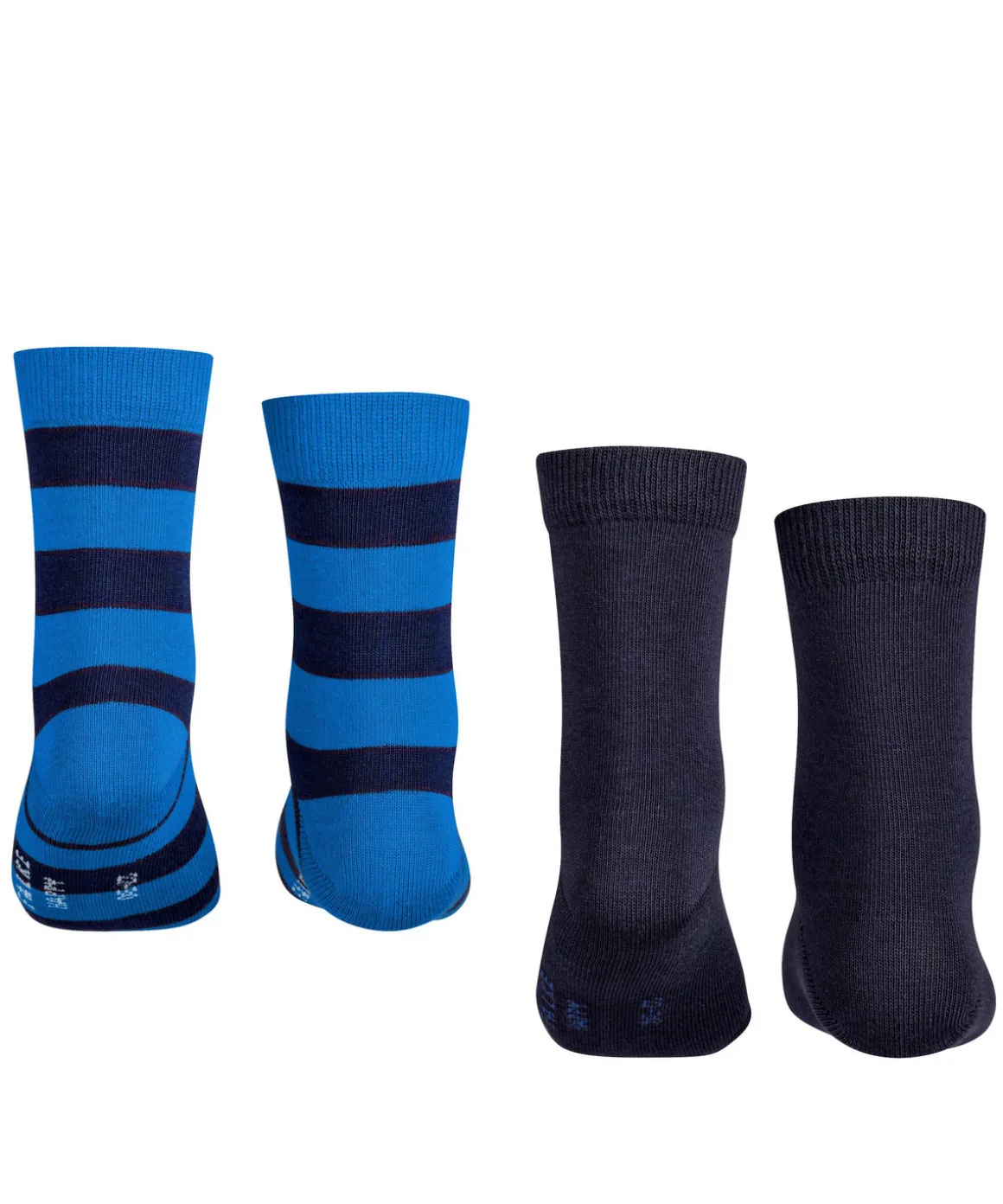 Happy Stripe 2-Pack Kinder Socken
