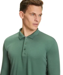 Herren Langarmshirt Polo