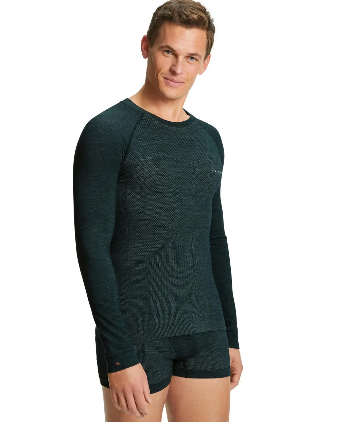 Herren Langarmshirt Wool-Tech Light