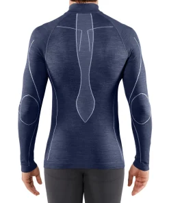Herren Langarmshirt Wool-Tech