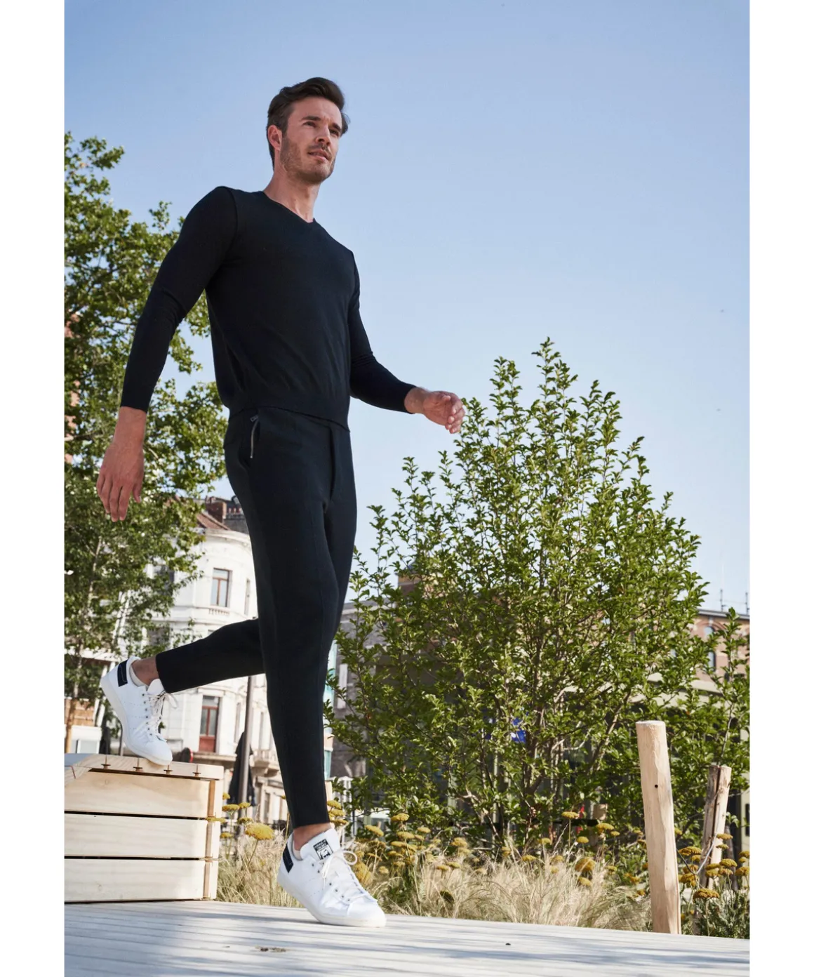 Herren Pullover Rundhals