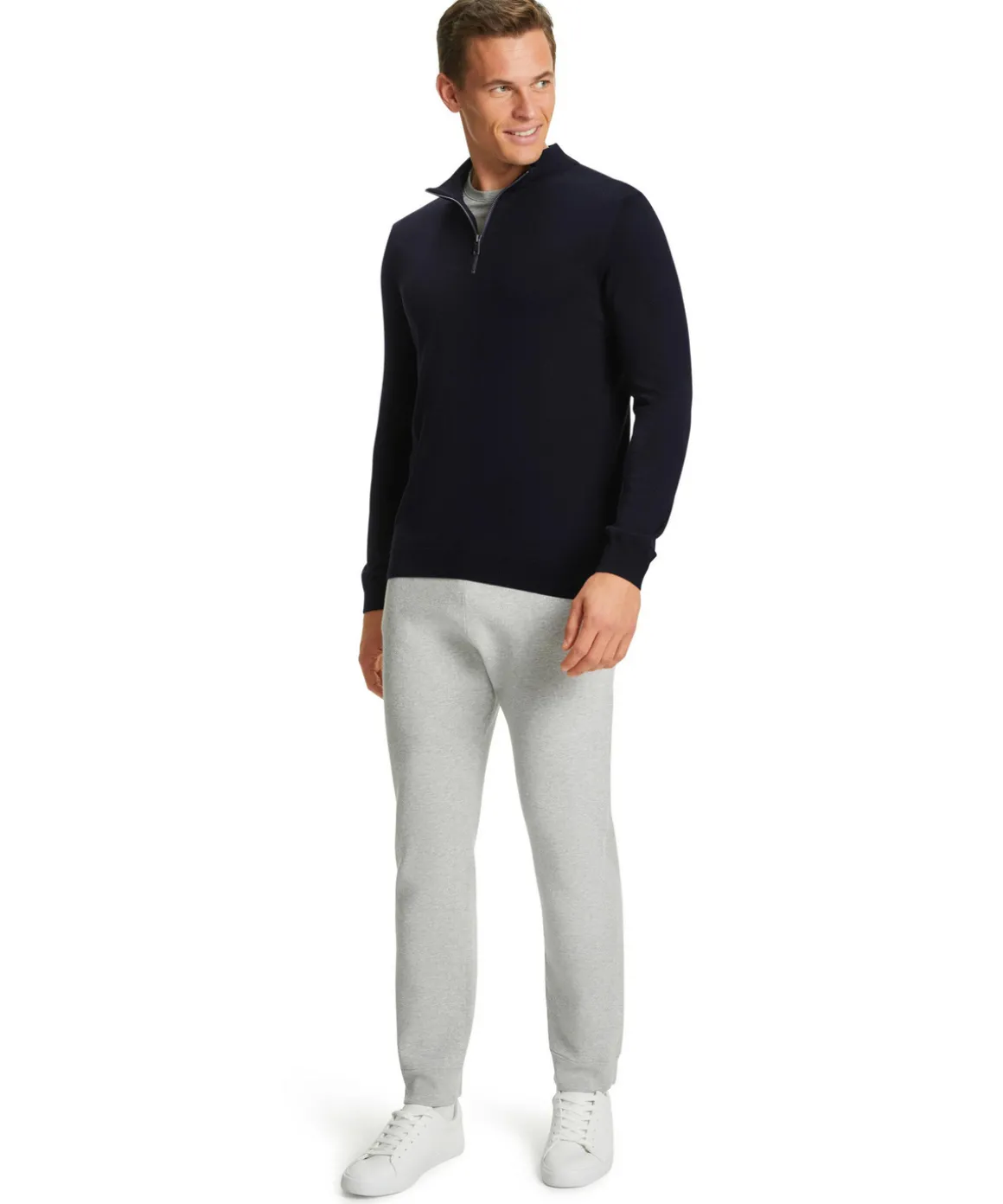 Herren Pullover Stehkragen
