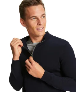 Herren Pullover Stehkragen