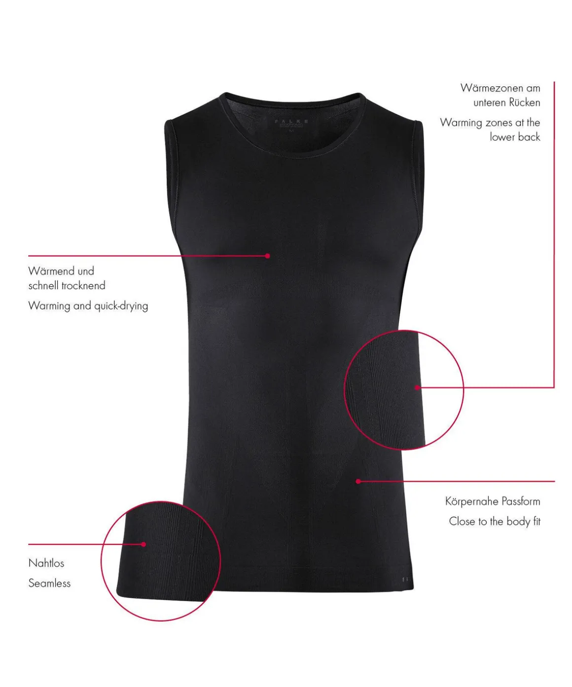 Herren Singlet Warm