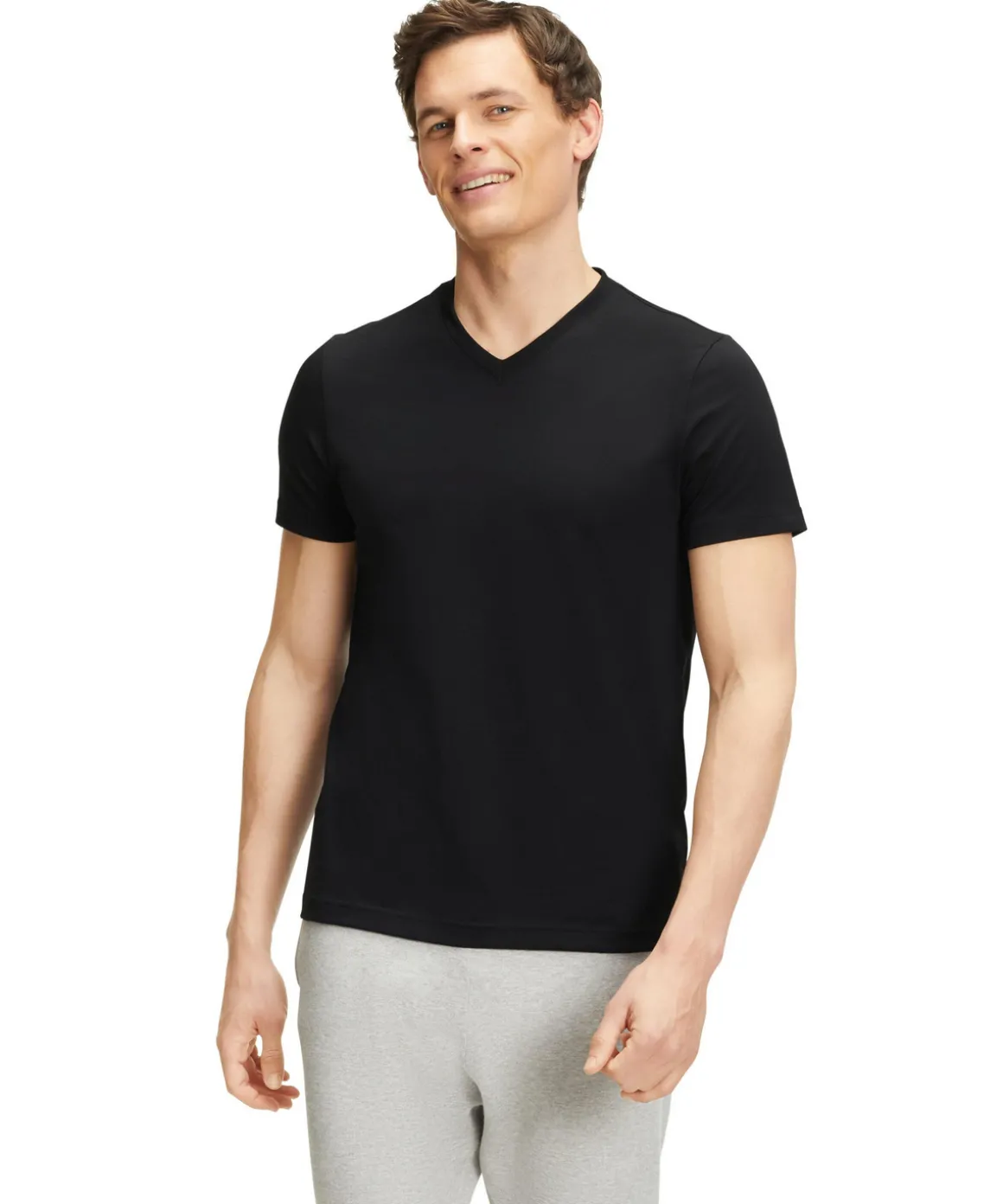 Herren T-Shirt V-Ausschnitt