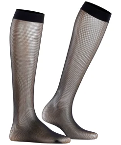 Net Damen Kniestrümpfe