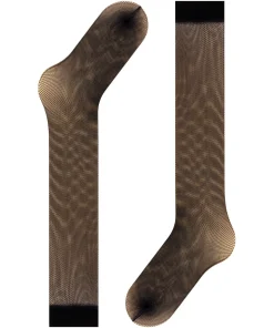 Net Damen Kniestrümpfe