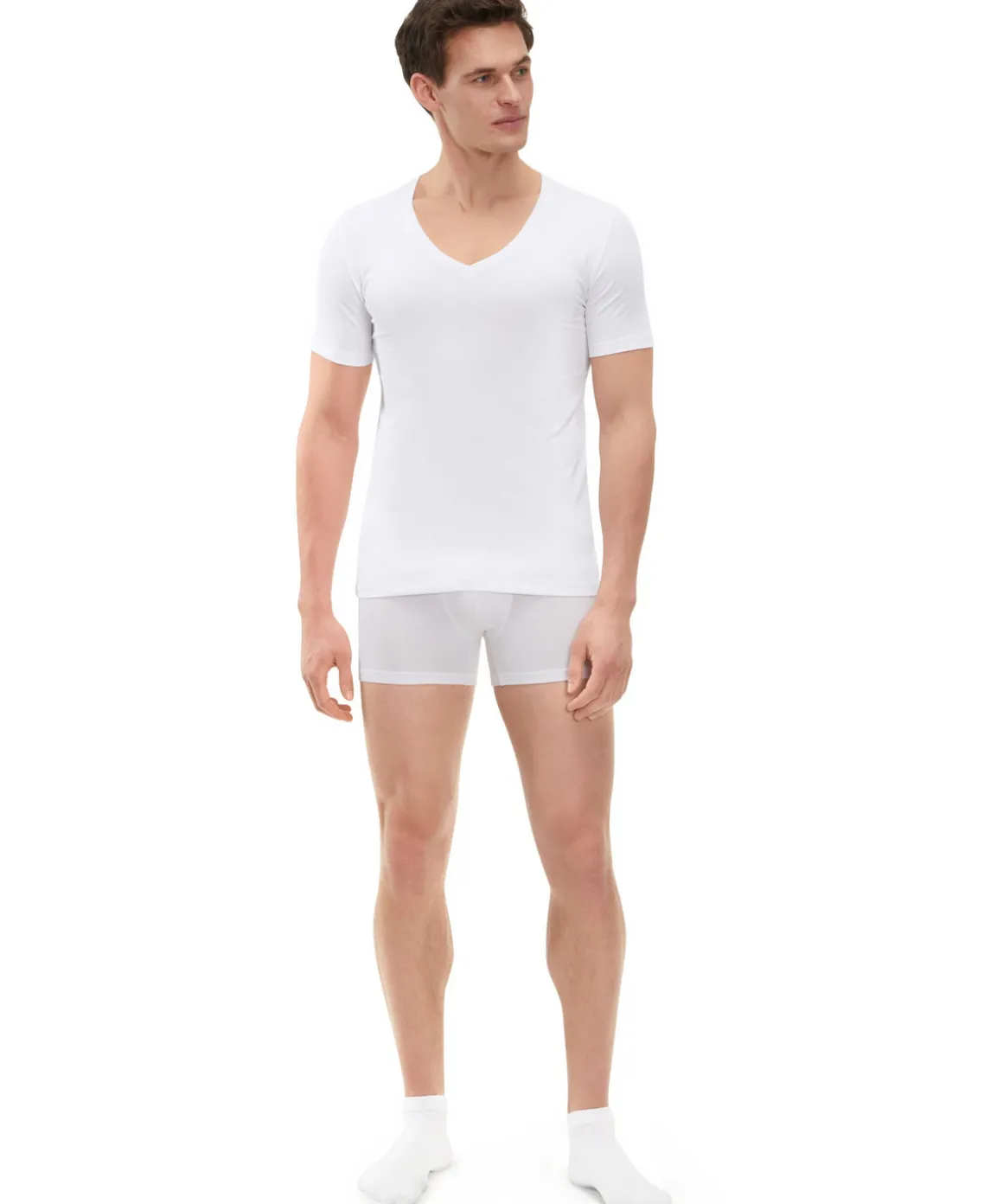 2-Pack Herren T-Shirt V-Ausschnitt Daily Comfort