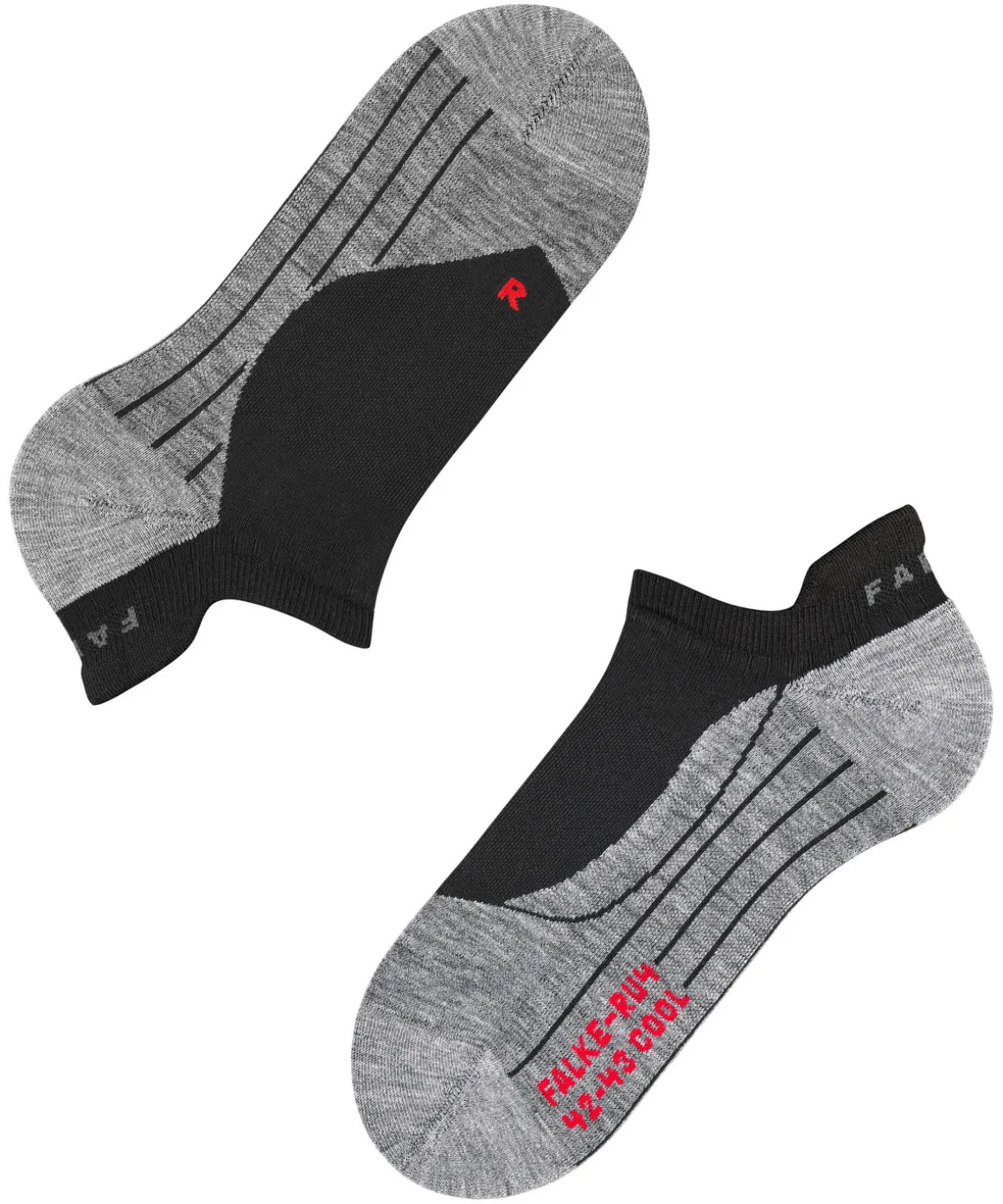 Ru4 Endurance Cool Invisible Herren Running Füßlinge