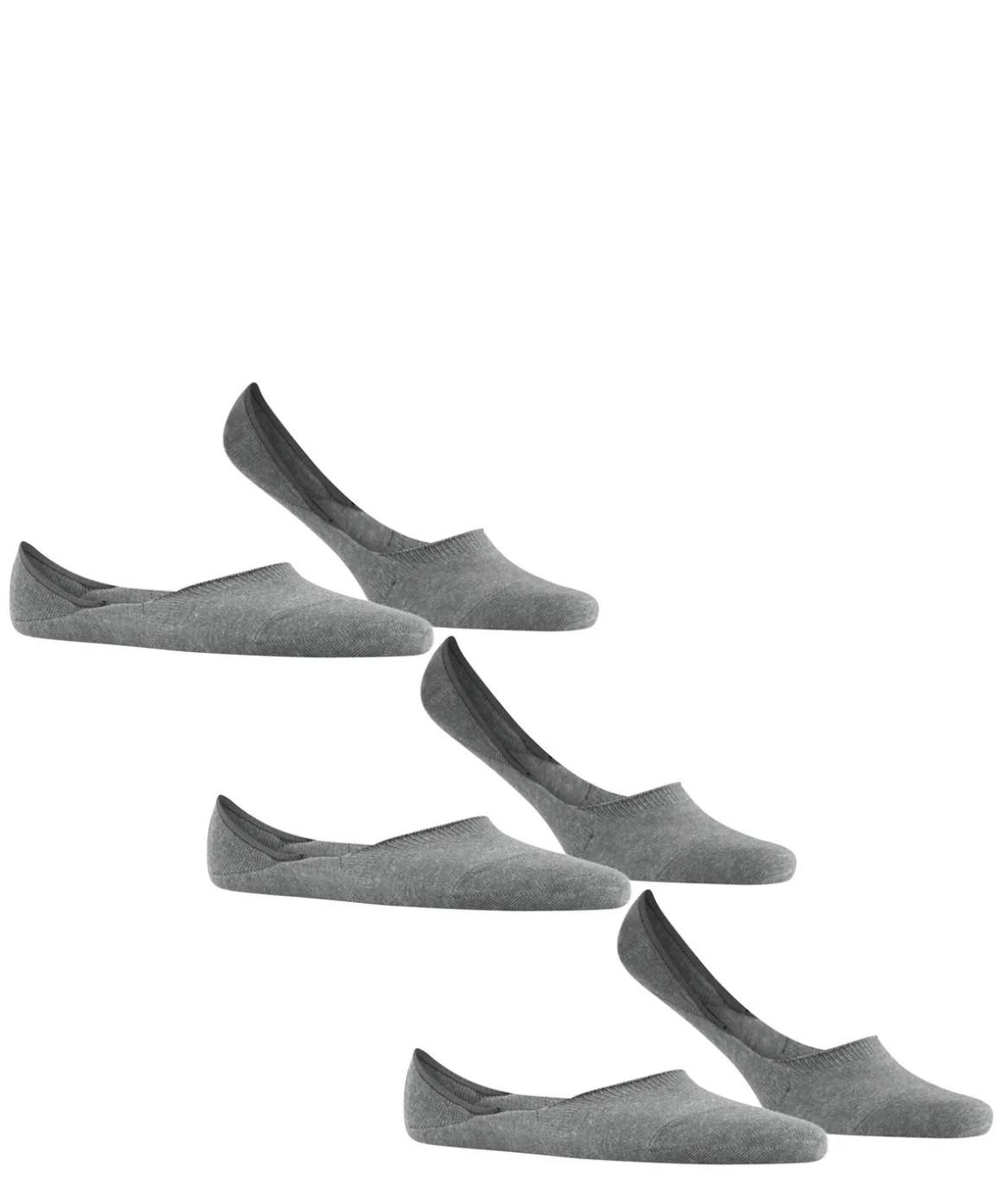 Step Medium Cut 3-Pack Herren Füßlinge