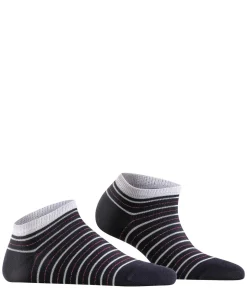Stripe Shimmer Damen Sneakersocken