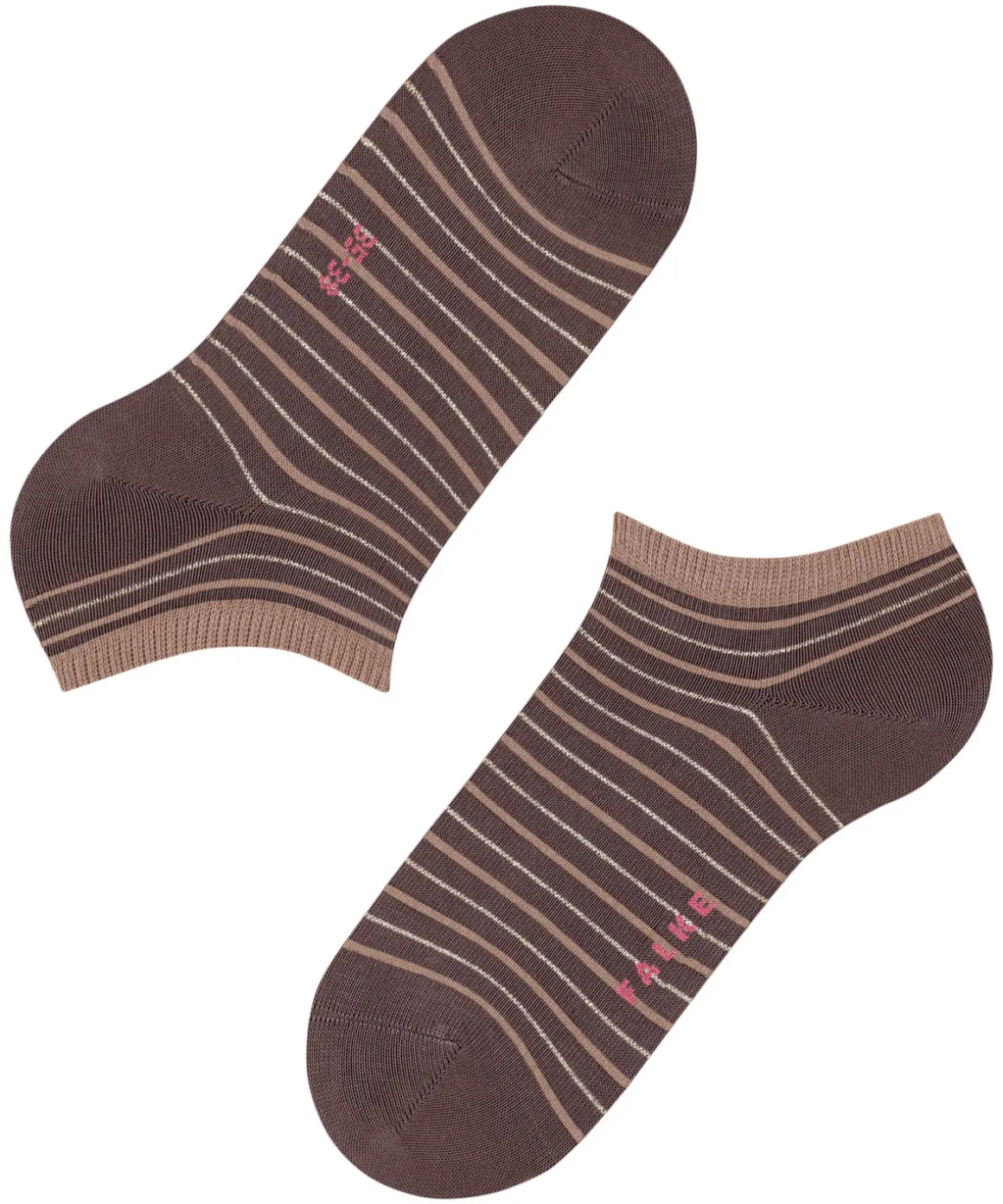 Stripe Shimmer Damen Sneakersocken