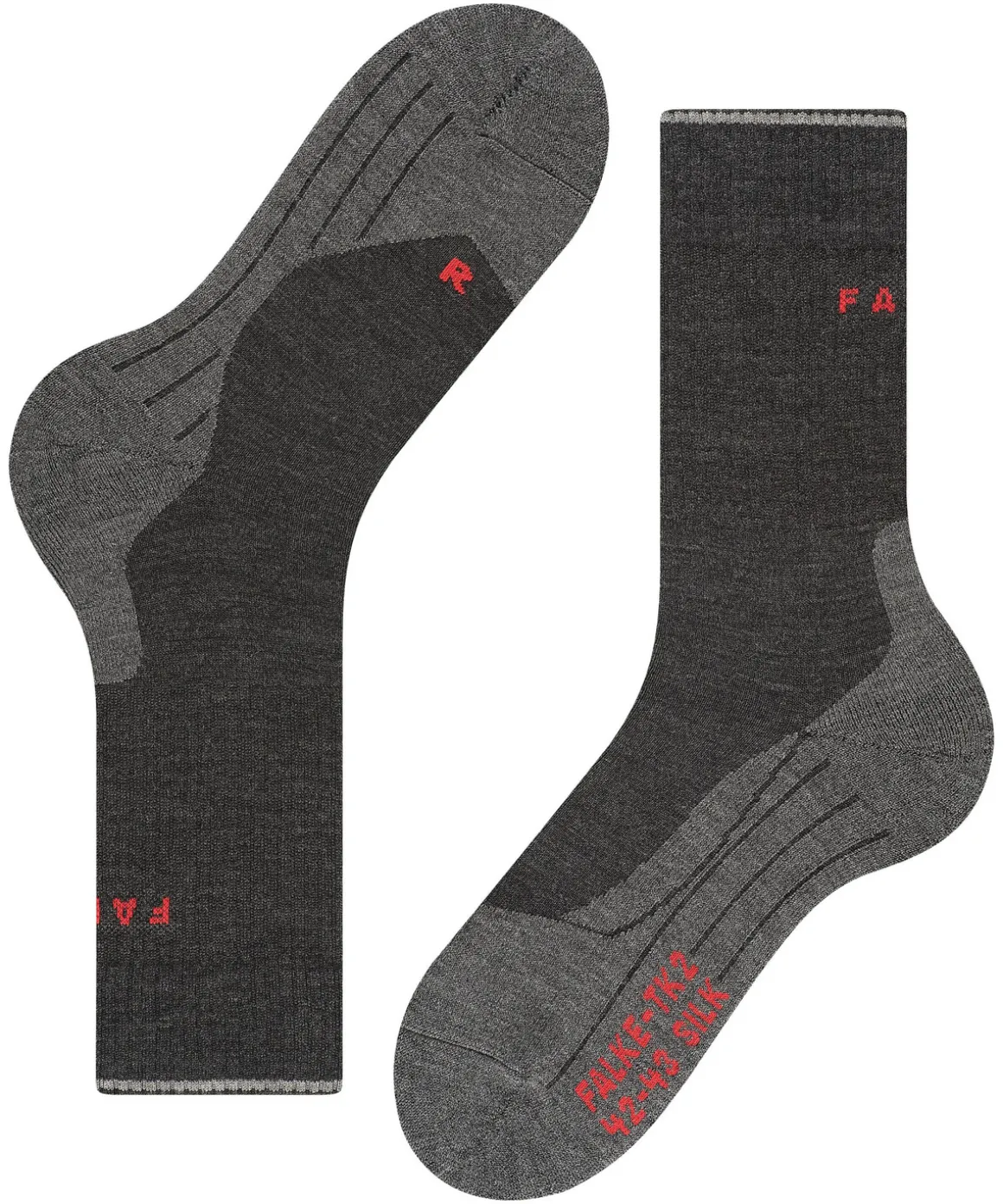 Tk2 Explore Wool Silk Herren Trekking Socken