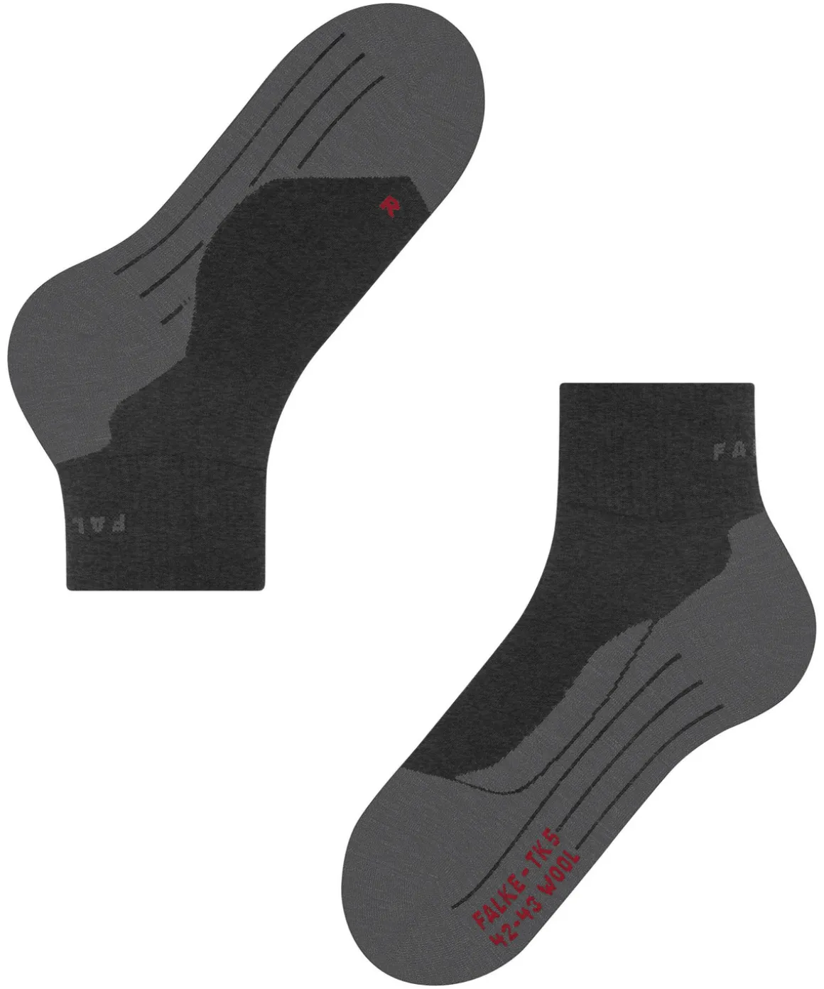 Tk5 Wander Wool Short Herren Trekking Kurzsocken